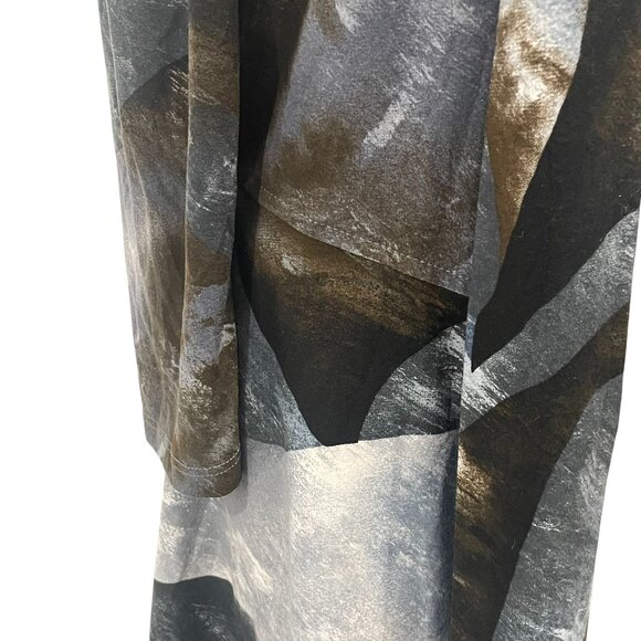 Frank Lyman Abstract Print Open Front Cardigan Jacket Topper Blue Grey Size 14 - Picture 5 of 7